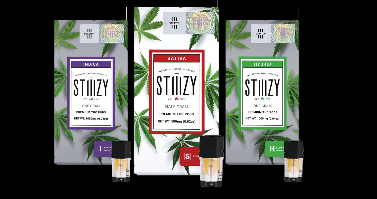 STIIIZY – KING LOUIS XIII PREMIUM THC POD 1G