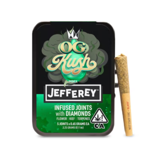 WCC- OG Kush - Jefferey Infused Joint .65g 5 Pack