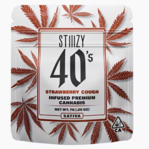 STIIIZY - 40'S INFUSED FLOWER STRAWBERRY COUGH 7G