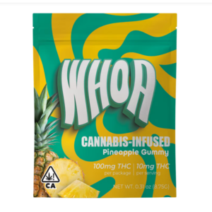WHOA - Pineapple Gummy Bite (100mg)