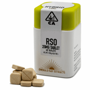 Emerald Bay Extracts | Gov't Oasis | 25mg RSO Tablets