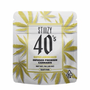 STIIIZY - 40'S INFUSED FLOWER SUPER LEMON HAZE 7G